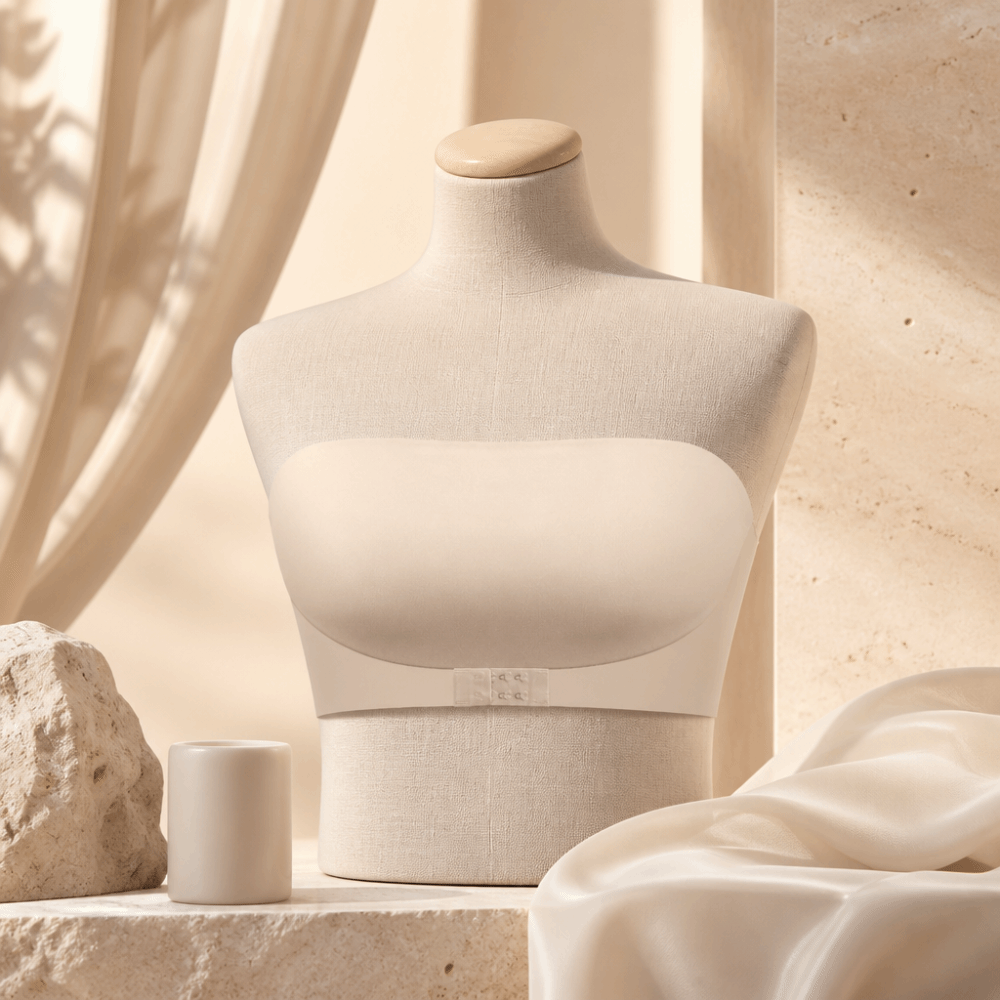 Wirefree Bra Comfort - Comfortable Invisible Strapless Bra Push Up