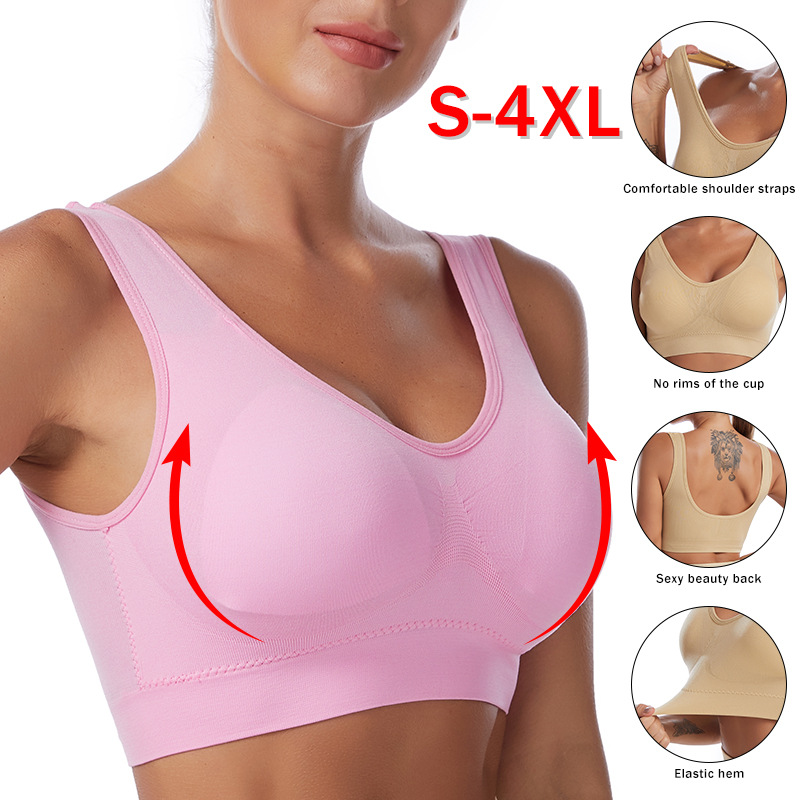 Sexy Women Bra Plus Size Seaml - Underwire Bra Padded ulasan dan harga