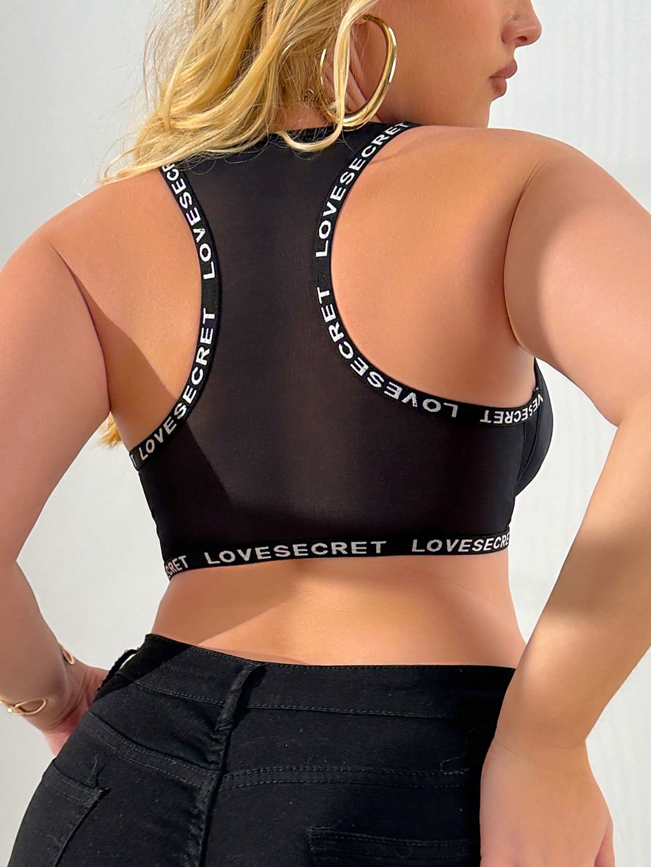 Women Plus Size Lace Bra Front - Wirefree Bra Comfort ulasan dan harga