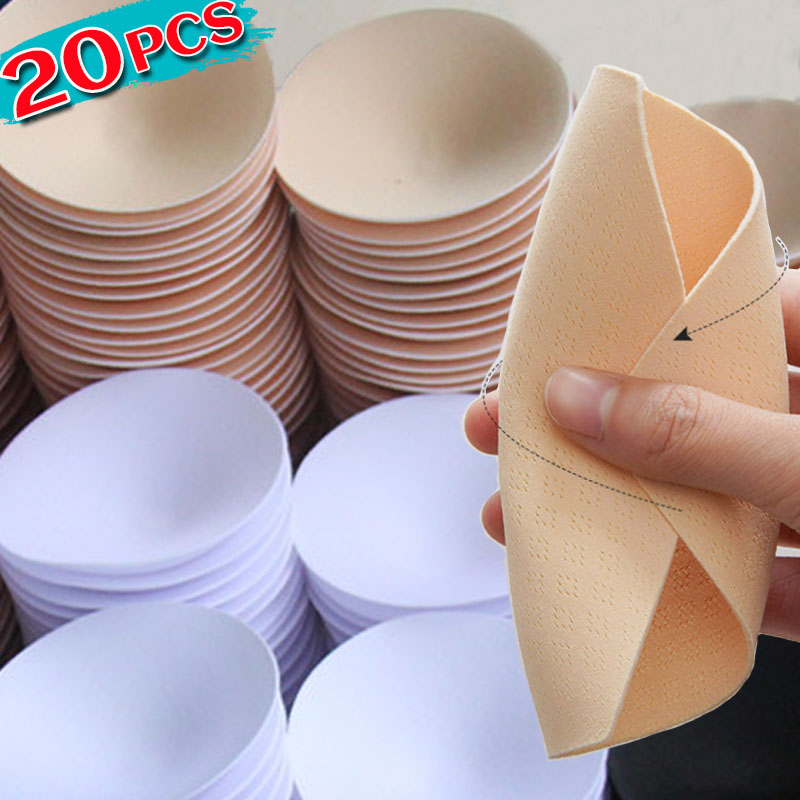 2/20pcs Removable Sponge Push  - Push Up Bra Silicone ulasan dan harga