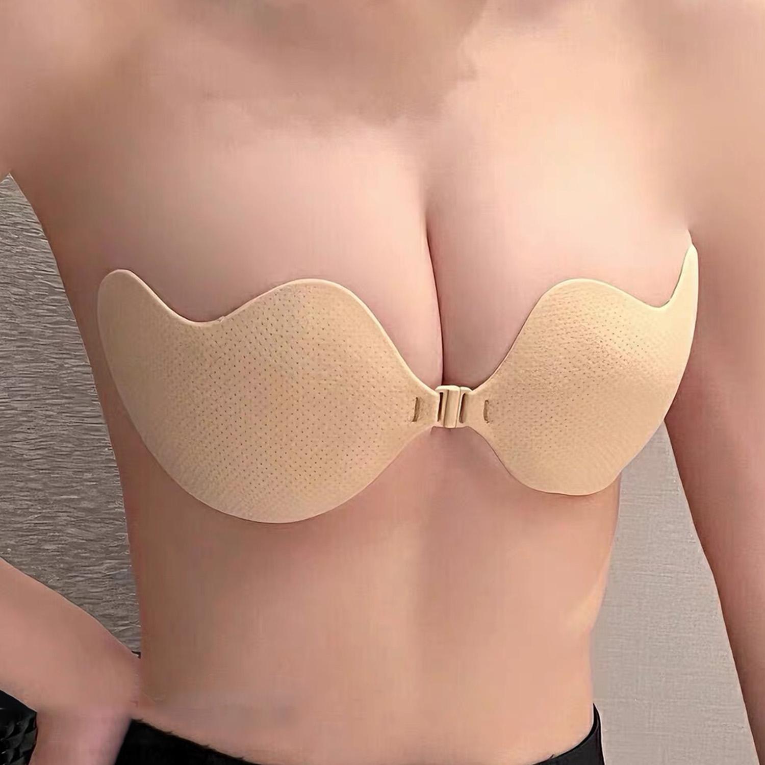 Backless Invisible Push Up Bra - Push Up Bra Silicone ulasan dan harga