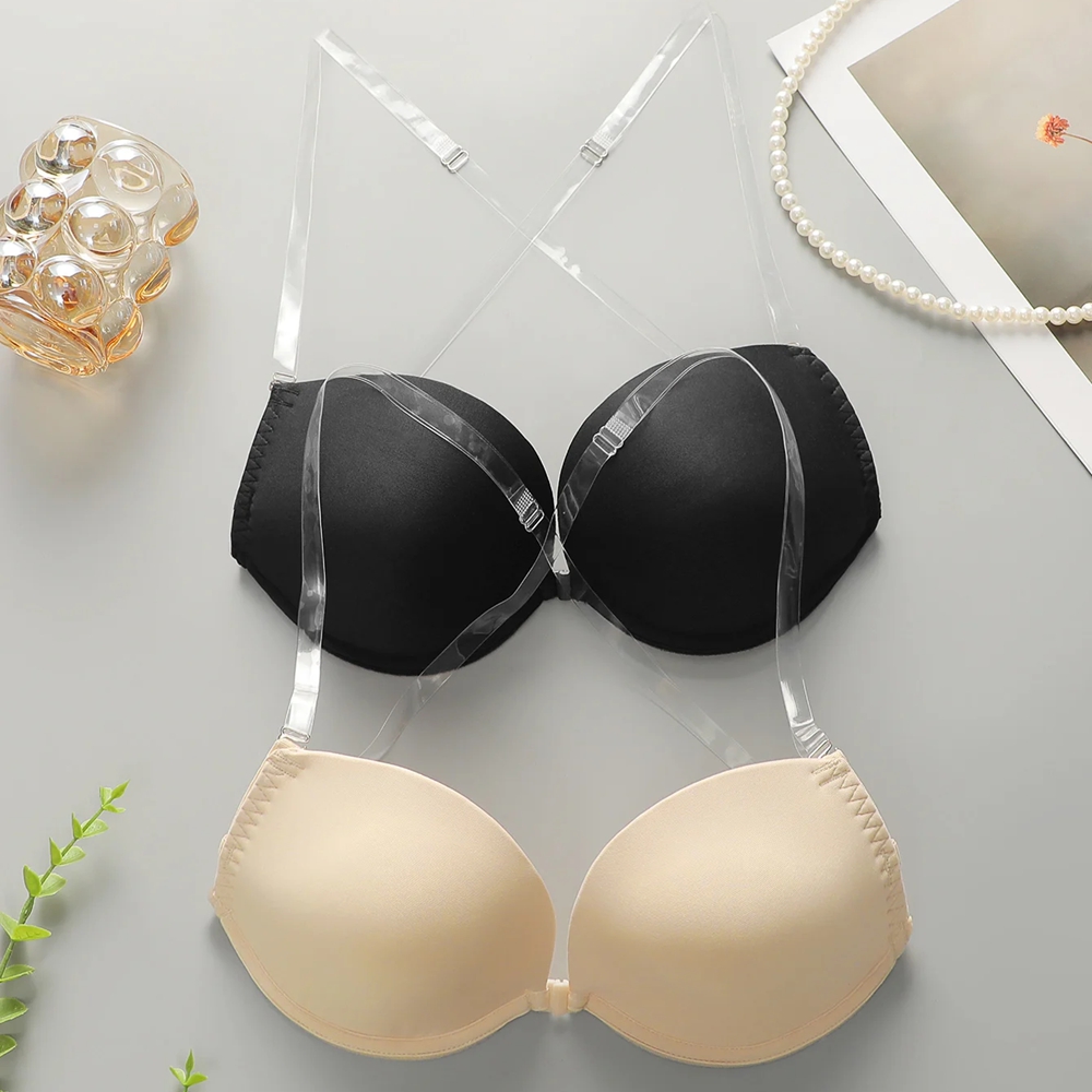 Backless Front Closure Push Up - Convertible Bra Multiway ulasan dan harga