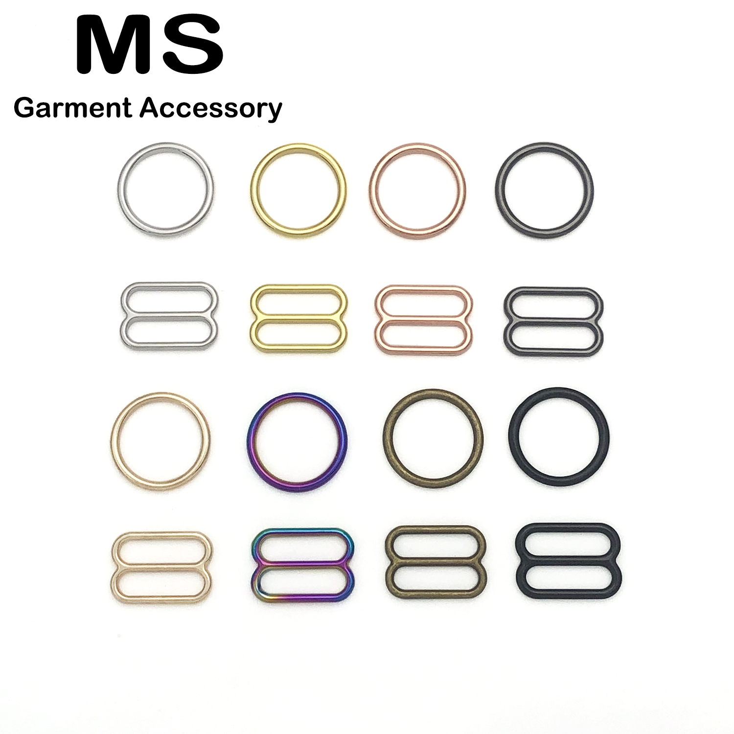10Sets Bra Rings And Sliders S - Nursing Bra Clip ulasan dan harga