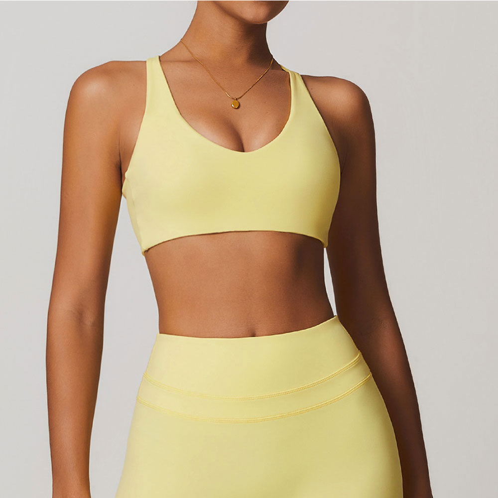 JUREN Sports Bra Women Fitness - Sports Bra Racerback ulasan dan harga