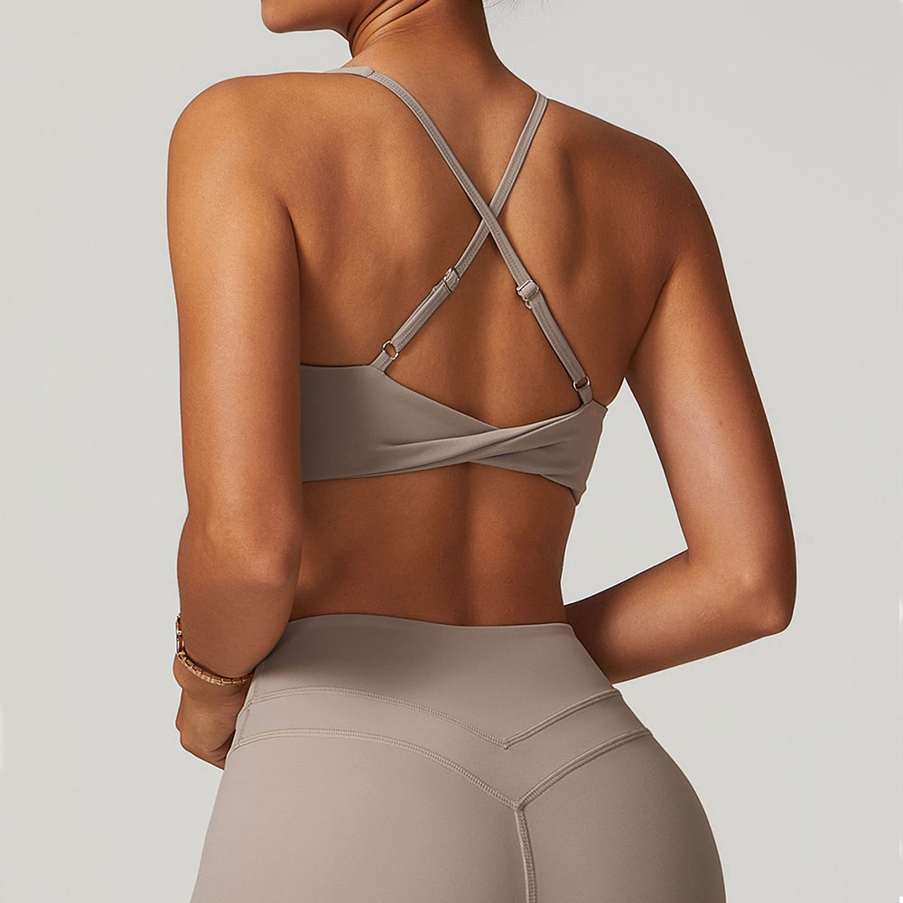 JUREN Sports Bra Women Fitness - Sports Bra Racerback ulasan dan harga